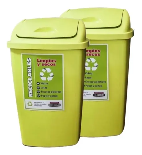 Cesto basura reciclaje hotsell