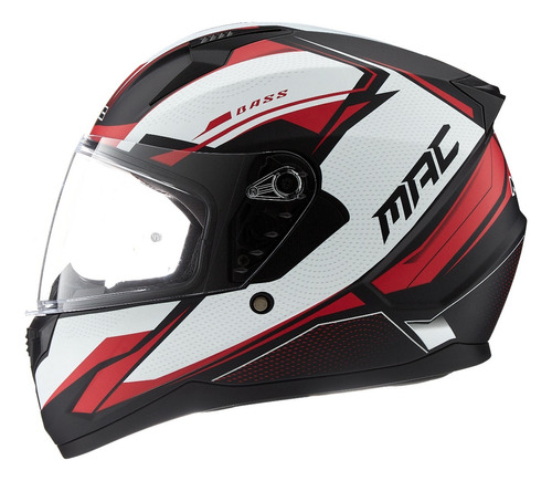 Casco Integral Moto Mac Bass Ff067 Zepelin By Ls2