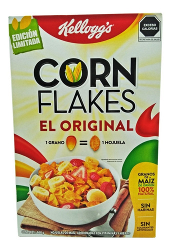 Cereal Corn Flakes El Original 860g Kelloggs