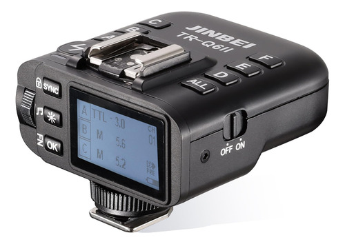 Jinbei Tr-q6ii Ttl Transmisor De Disparador De Flash Inalamb