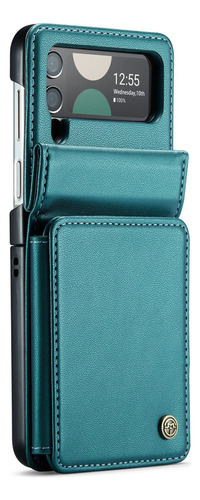 Funda De Cuero For Samsung Z Flip 5 Z Flip 4 Z Flip 3