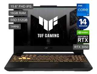 Laptop Asus Tuf Gaming I7 12va 16gb Ram 512gb Rtx3050 4gb