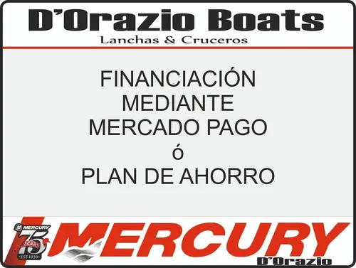 Motor Fuera De Borda Mercury 60 Hp 4 Tiempos Ct Full Dorazio