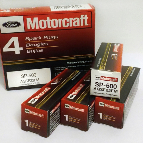 Imagen 1 de 5 de Bujia Motorcraft Platino Taunus /sierra X4