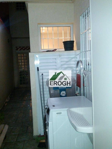 Imagem 5 de 30 de Sobrado Residencial À Venda, Santa Maria, Santo André. - So0099