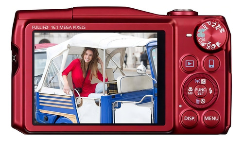 Canon PowerShot SX SX700 HS compacta avanzada color rojo