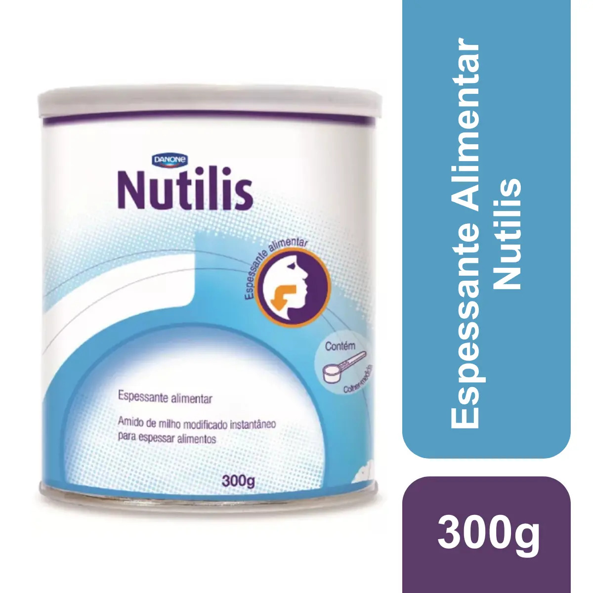 Espessante Alimentar Lata 300g Nutilis Sem Sabor