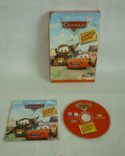 Jogo De Pc Em Cd Rom Carros Aventuras Em Radiator Springs