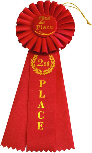 Deluxe 2nd Place Ribbon