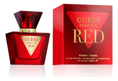 Guess Seductive Red Eau De Toilette Edt Spray Perfume