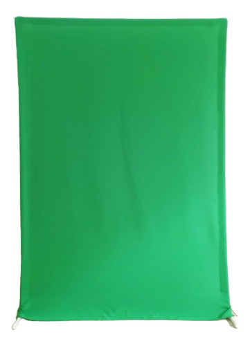 Portatelon Soporte Pvc + Tela Verde Chroma Key 1.90m X 1.40m