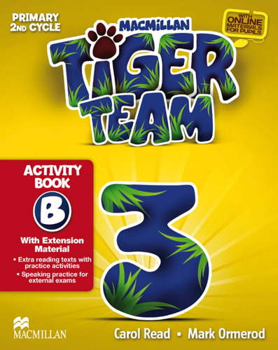 Libro Pri 3 Tiger Team Activity *b* Primaria De Read C  Macm