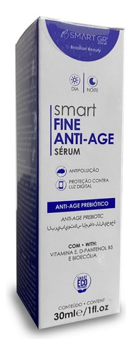 Sérum Smart Fine Anti-age Prebiótico 30ml Smart Gr