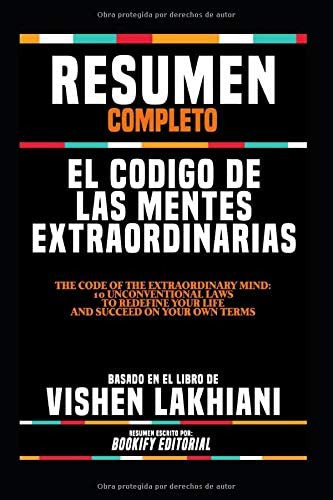 Libro: Resumen Completo  El De Las Mentes Extraordinarias (t