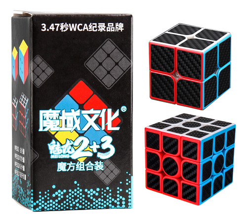 Set De Juego Moyu Meilong Mf3 Y Mf2 Cube De 3 X 3 X 3 Con 2