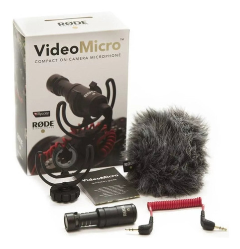 Microfone Rode Micro Shotgun Canon Nikon Sony