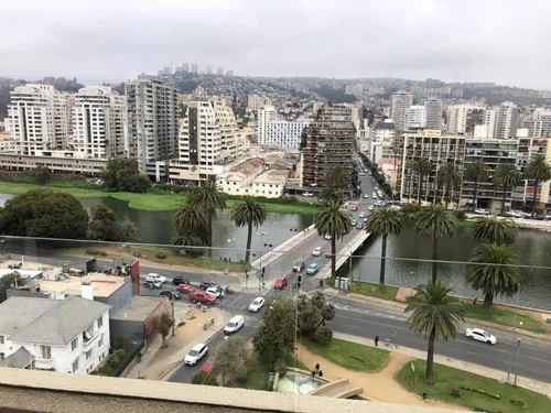 Vendo Dpto. Tipo Mariposa En 2 Norte Con Plaza México Viña