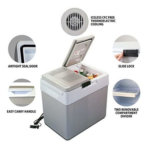 Enfriador/calentador Portátil 12v Koolatron 33 Qt (31 L),