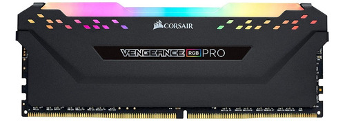 Memória RAM Vengeance RGB Pro color preto  16GB 1 Corsair CMW16GX4M1Z3600C18
