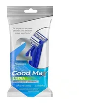 Comprar Afeitadora Good Max Ultra 2 Hojillas Para Caballeros Pack 3