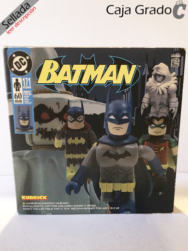 Medicom Kubrick Set Batman Robin Batgirl (original) (Usado)