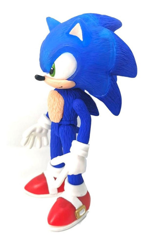Imagen 4 de 8 de Muñeco Sonic Hedgehog Figura Articulable Chaos X 24cm Envio