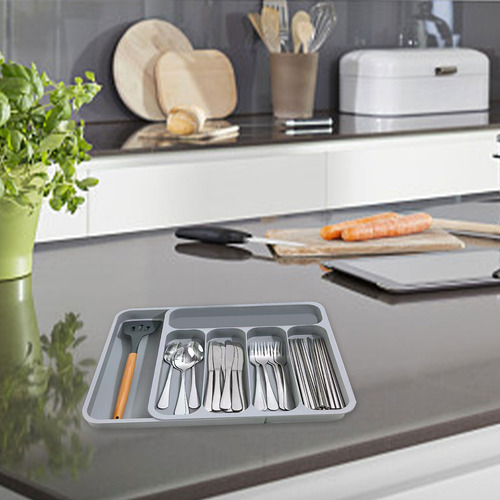 Organizador De Cajones De Cocina, Organizador De Cubiertos P