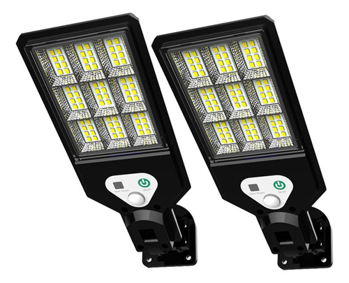 Lámpara De Pared Solar Led Para Exteriores, 2 Unidades, Luce