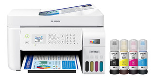 Epson Ecotank Et-4800 Impresora Tinta Recargable Fax Adf