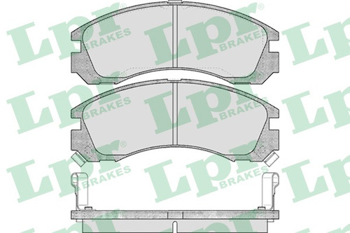 Pastillas De Freno Lpr Delantera Mitsubishi Montero 2500td /