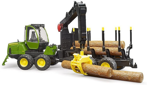 Cosechadora Forestal John Deere 1210e - Bruder 02133 1:16