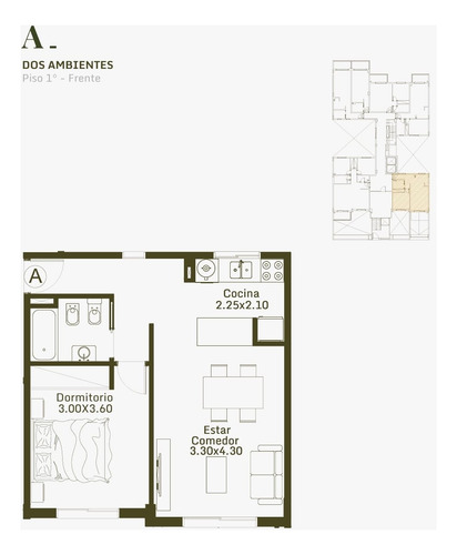 Dos Ambientes En Pozo En El Palomar - Balcón Financia