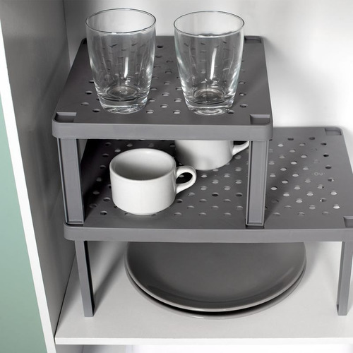 Estante Organizador Rectangular Nivelado Ou Po300chf Gris