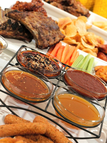 Salsas Alitas Bbq, Buffalo Y Frutales. C/6 Galones