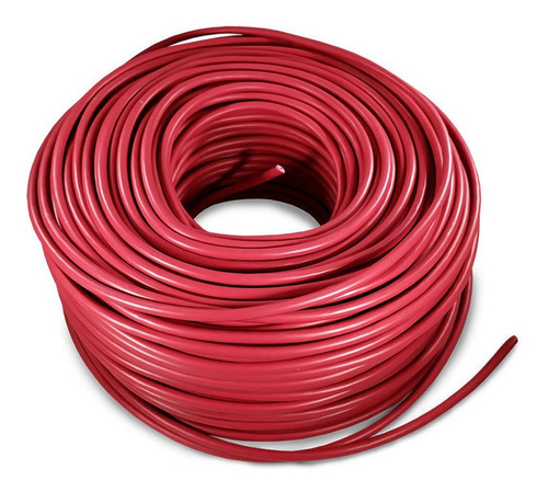 Imagen 1 de 1 de Cable Eléctrico Cca Calibre 8 Alucobre 50m Rojo