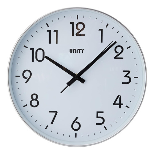 Unity Reloj De Pared, Fradley, Silent Sweep, Moderno, Platea
