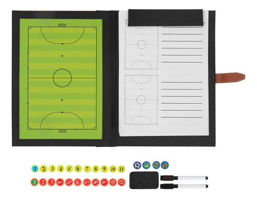 Tablero De Estrategia De Fútbol Portátil Plegable Magnético