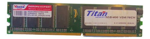 Memoria Ram 1gb Ddr2 1rx8 Pc2-5300u Micron, Titan-memory (Usado)