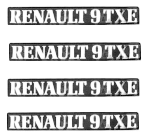 Emblema Renault 9 Txe.