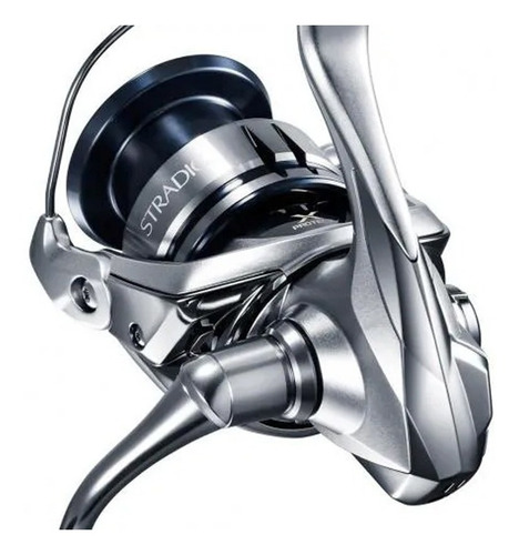 Imagen 2 de 3 de Reel frontal Shimano Stradic FL ST4000XGFL derecho/izquierdo color plateado