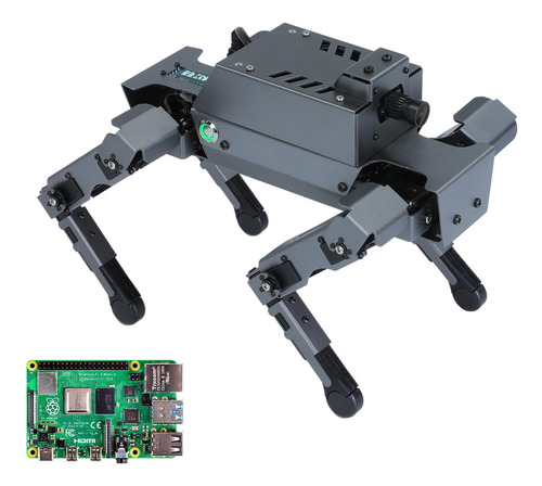 Yahboom Robot Inteligente Para Perro Raspberry Pi 4b Adulto.