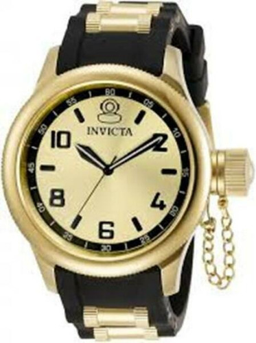 Reloj Mujer Invicta Russian Diver Oro -tone Dial Analog 3125