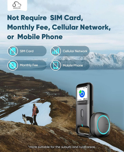 Aorkuler Rastreador Gps Para Perros, Rastreador De Mascota