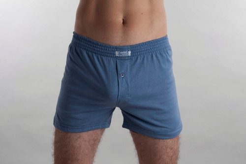 Imagen 4 de 9 de Boxer Calzoncillo Pack X 3 Jersey Liso Algodón Talle Esp