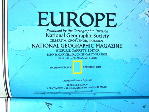 Mapa Nat Geo Europa Historico Politico Gran Tamaño Nuevo