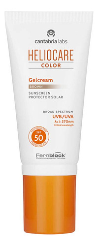 Heliocare Color Gelcream Marron Spf 50 Getonter Sonnenschutz