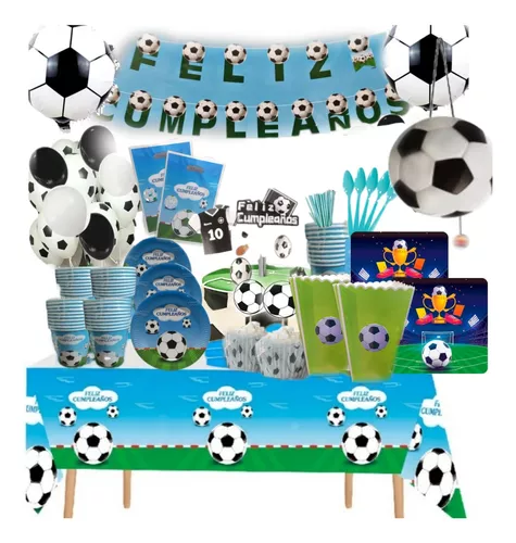 25 Globos Futbol Pelota Futbol Decoracion Fiesta Globos 214 Color Blanco  Fútbol