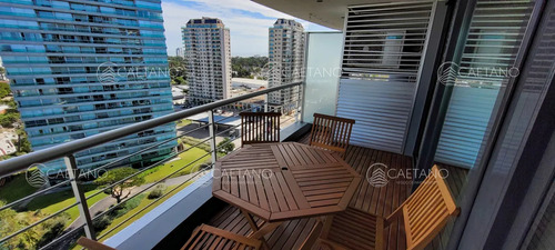 Departamento En Torre Tressesenta Piso Alto Al Frente