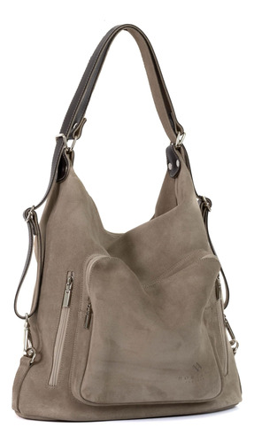 Timestorybag Women Leather - Bolso De Hobo Convertible Hecho