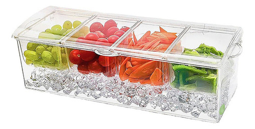 2025 Caixa De Temperos Destacável Para Salada De Frutas
